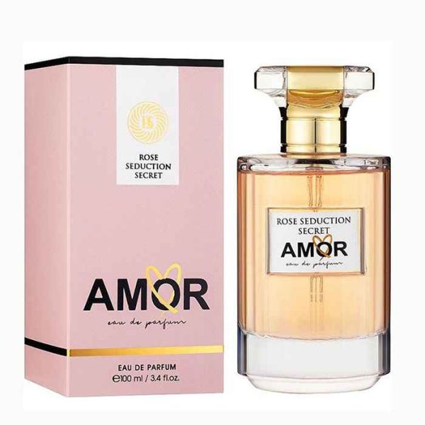 Fragrance World Rose Seduction Secret Amor Eau De Perfum 100ml