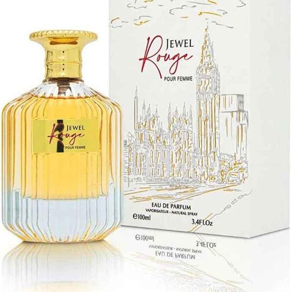 Jewel Rouge Pour Femme Eau De Parfum Men & Women Spray Fragrance Scent 100ml –TAWAKKAL PERFUMES