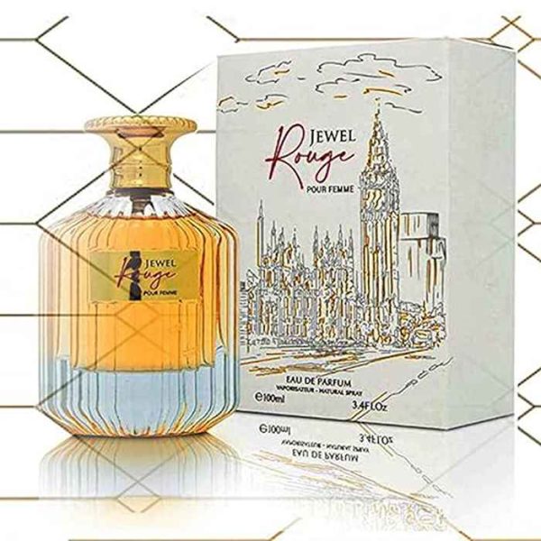 Jewel Rouge Pour Femme Eau De Parfum Men & Women Spray Fragrance Scent 100ml –TAWAKKAL PERFUMES