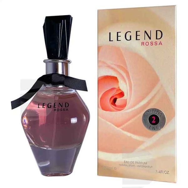 Fragrance World - Legend Rossa 2 Edp 100ml Perfumes for Women | Amber Fragrance for Women Exclusive I Luxury Niche Perfume Made in UAE