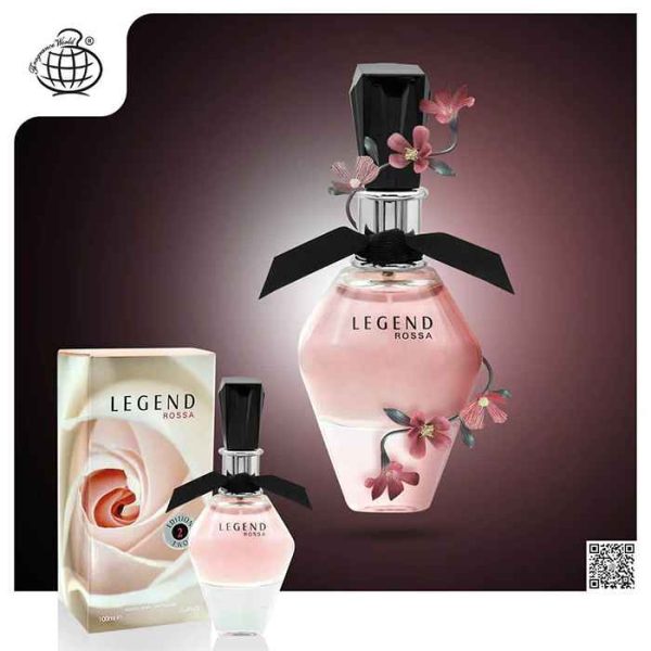 Fragrance World - Legend Rossa 2 Edp 100ml Perfumes for Women | Amber Fragrance for Women Exclusive I Luxury Niche Perfume Made in UAE